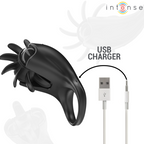 Mabel – Anello Vibrante con Stimolatore Clitorideo Nero