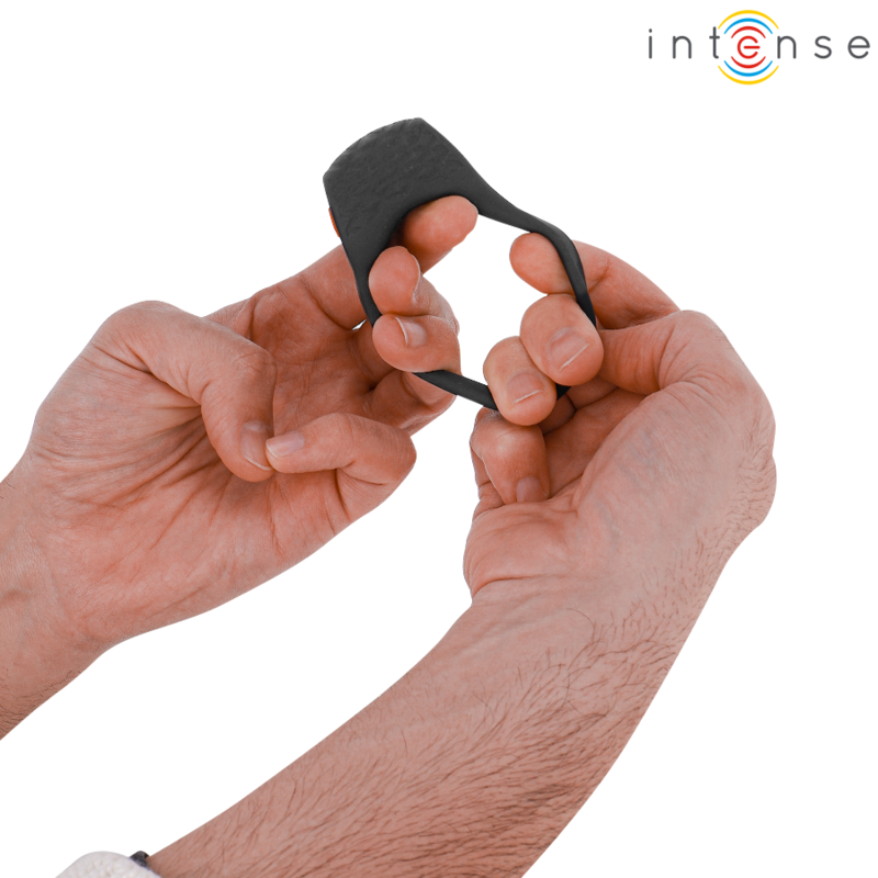 Clover – Vibratore Anello per Pene 10 Vibrazioni Nero
