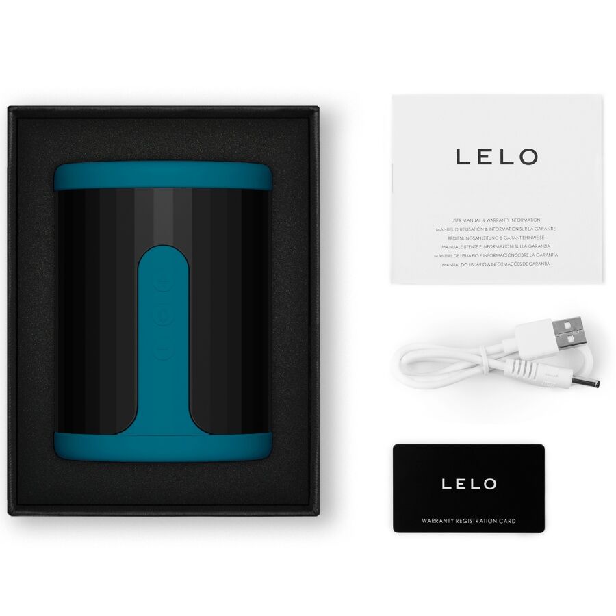 LELO F2S – Masturbatore Maschile Teal