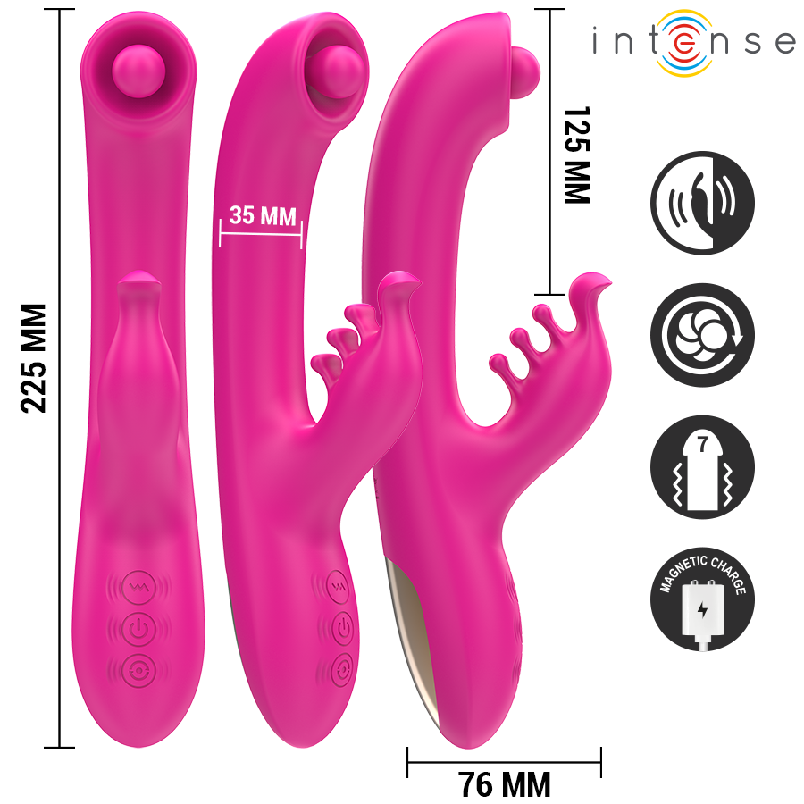 Christina – Rabbit Multifunzione 22,5 cm Rosa