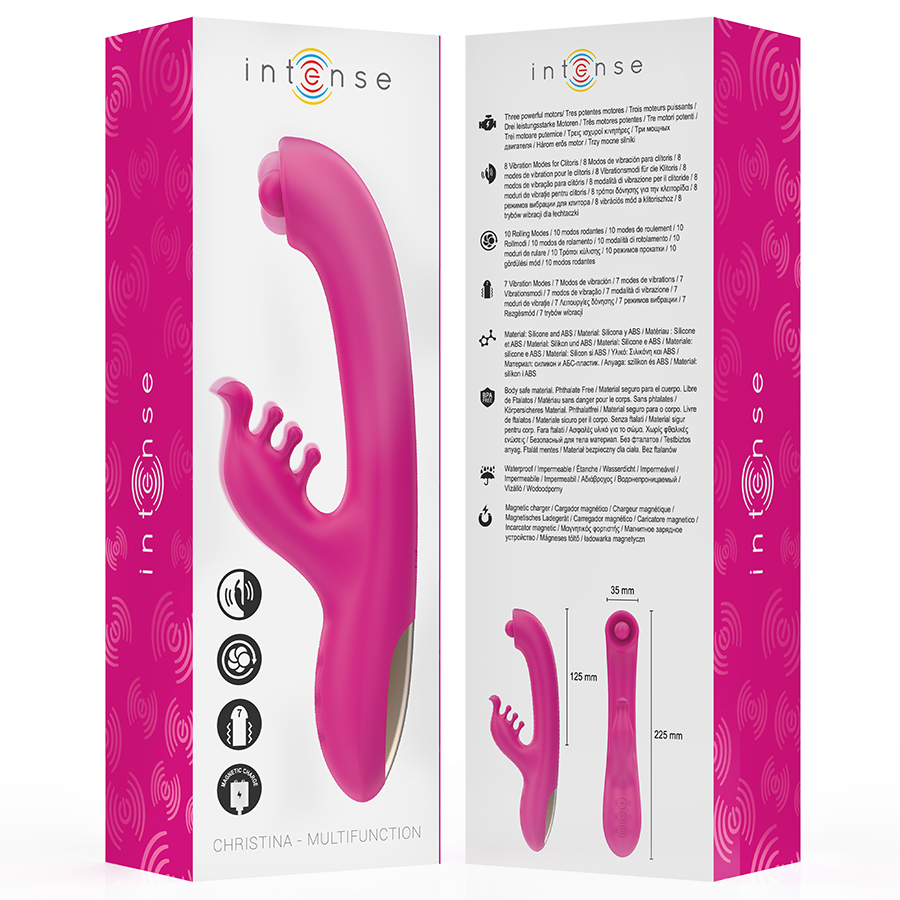Christina – Rabbit Multifunzione 22,5 cm Rosa