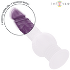 Vibratore Multifunzione Tatum con Vibrazione su e Giù 24 cm Viola