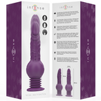 Vibratore Multifunzione Tatum con Vibrazione su e Giù 24 cm Viola