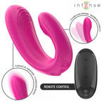 Janet – Dual Stimolatore e Vibratore a Forma di U con Telecomando Rosa