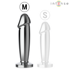 Plug Anale 10 Vibrazioni Dildo Metallo con Telecomando M