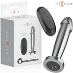 Plug Anale 10 Vibrazioni Dildo Metallo con Telecomando M