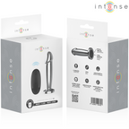 Plug Anale 10 Vibrazioni Dildo Metallo con Telecomando M