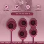 Kit Palline Kegel Charli Bordeaux