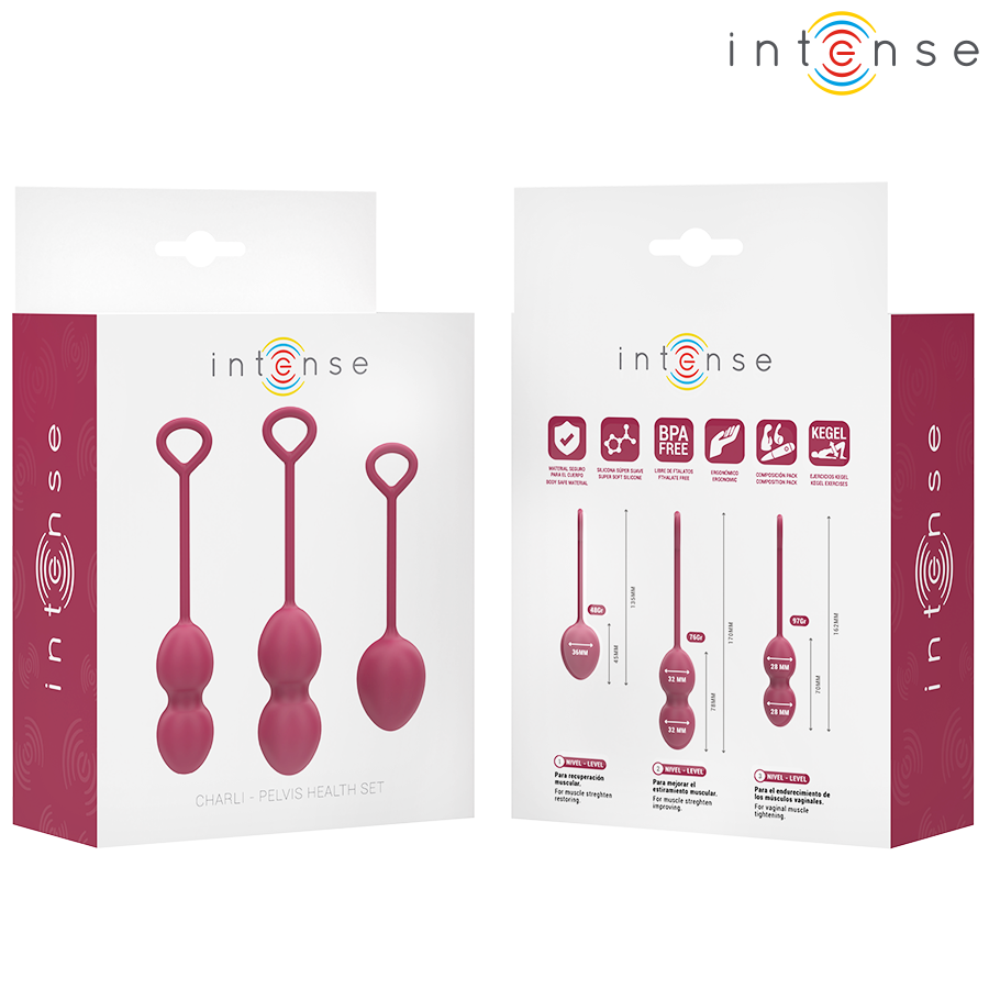 Kit Palline Kegel Charli Bordeaux