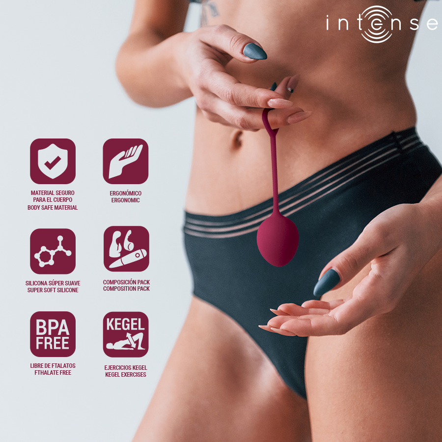 Kit Palline Kegel Charli Bordeaux