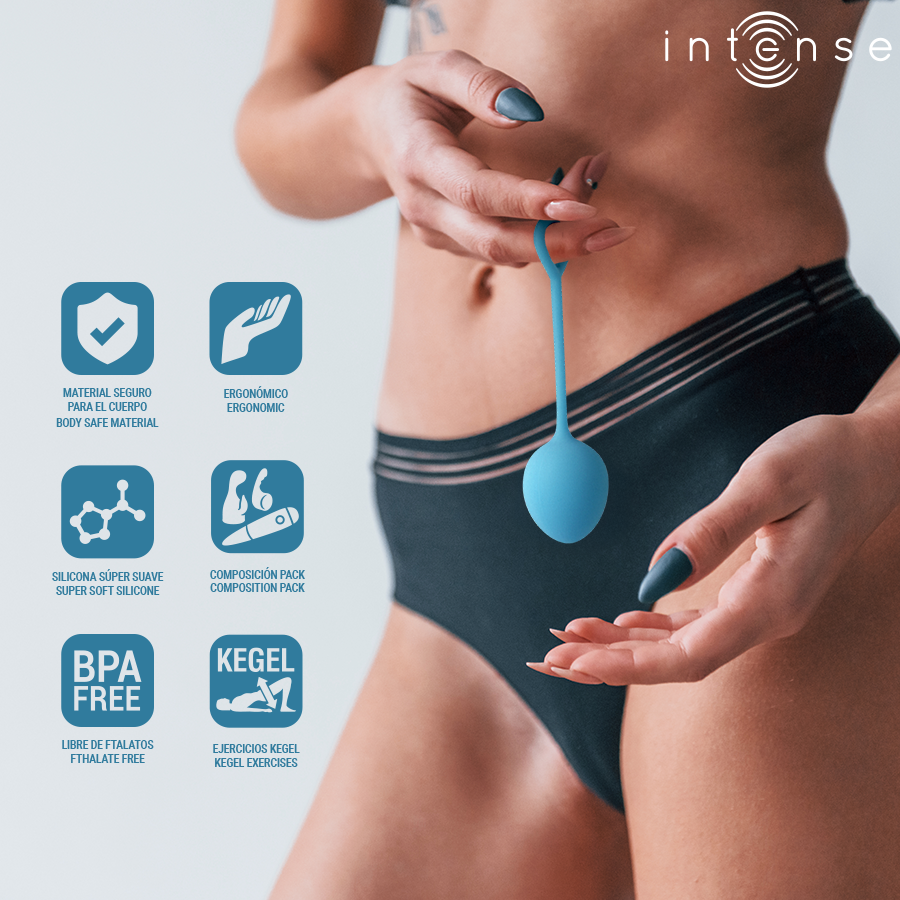 Charli – Kit Kegel 3 Livelli Blu