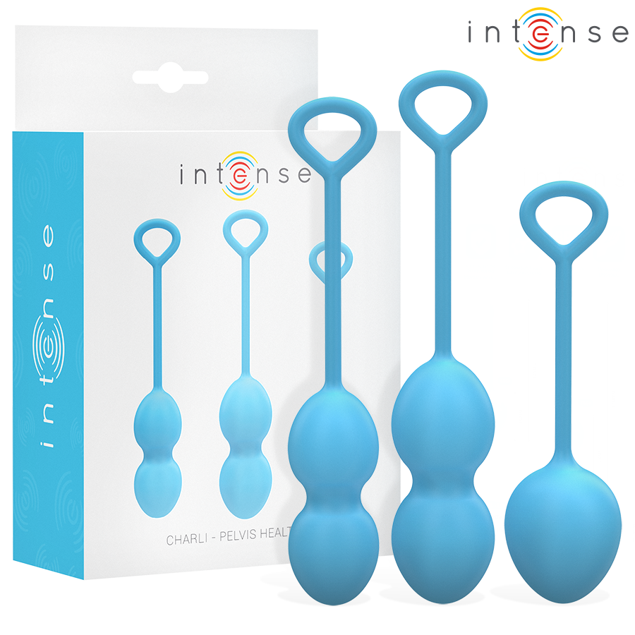Charli – Kit Kegel 3 Livelli Blu