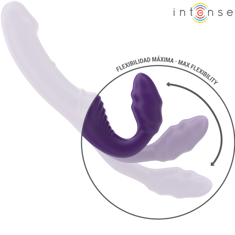 Jill – Doppio Vibratore 20 cm Viola Telecomando