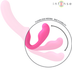 Amy – Doppio Vibratore 20 cm Rosa Telecomando