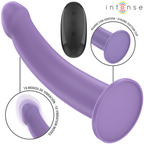 Vibratore Eddie 17,5 cm 10 Vibrazioni Viola Telecomando