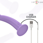 Vibratore Eddie 17,5 cm 10 Vibrazioni Viola Telecomando