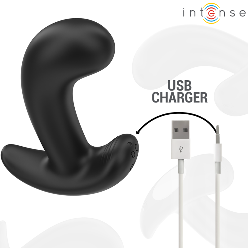 Chandler – Plug Anale 10 Vibrazioni Nero Telecomando