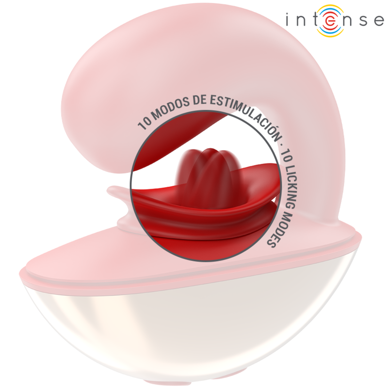 Vibratore e Stimolatore Mariah a Forma di U 10 Vibrazioni Rosso