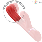 Lele – Vibratore Multifunzione Rotante e Oscillante e Stimolante Rosso