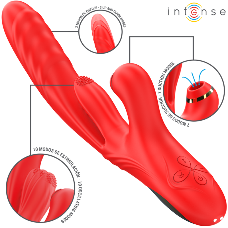 Karol – Vibratore Multifunzione a Spinta