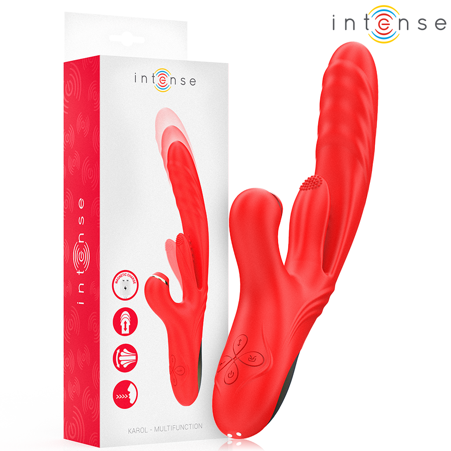 Karol – Vibratore Multifunzione a Spinta