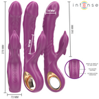 Vibratore Multifunzione Halle con Lingua Stimolante a Delfino Viola