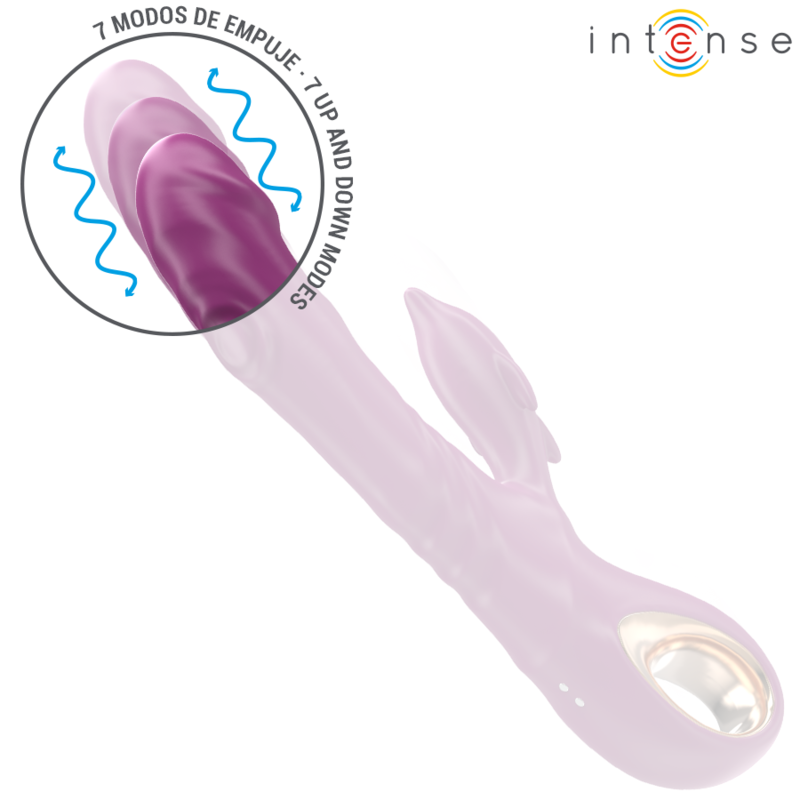 Vibratore Multifunzione Halle con Lingua Stimolante a Delfino Viola