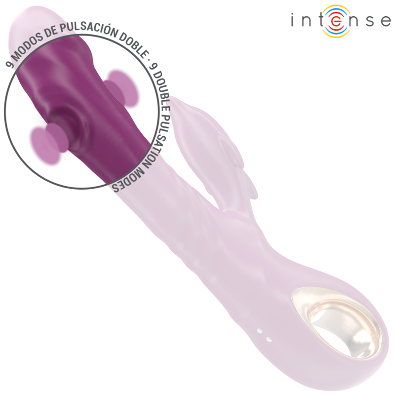 Vibratore Multifunzione Halle con Lingua Stimolante a Delfino Viola
