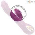 Vibratore Multifunzione Halle con Lingua Stimolante a Delfino Viola