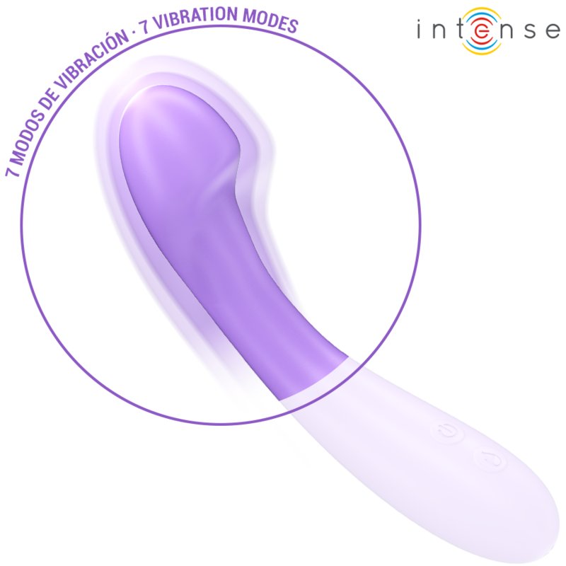 Vibratore Becky 19 cm Riscaldabile 7 Vibrazioni Viola