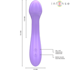 Vibratore Becky 19 cm Riscaldabile 7 Vibrazioni Viola