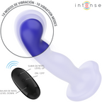Vibratore Shorty con Ventosa Telecomando Blu