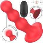 Cody – Vibratore con Ventosa Telecomando Rosso