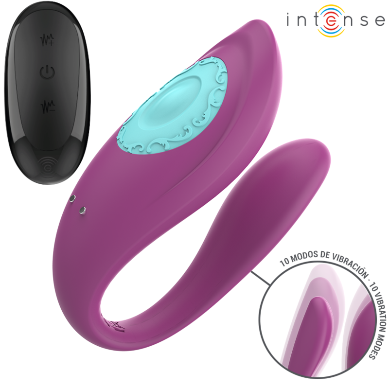 Annie – Stimolatore a U con Telecomando Viola