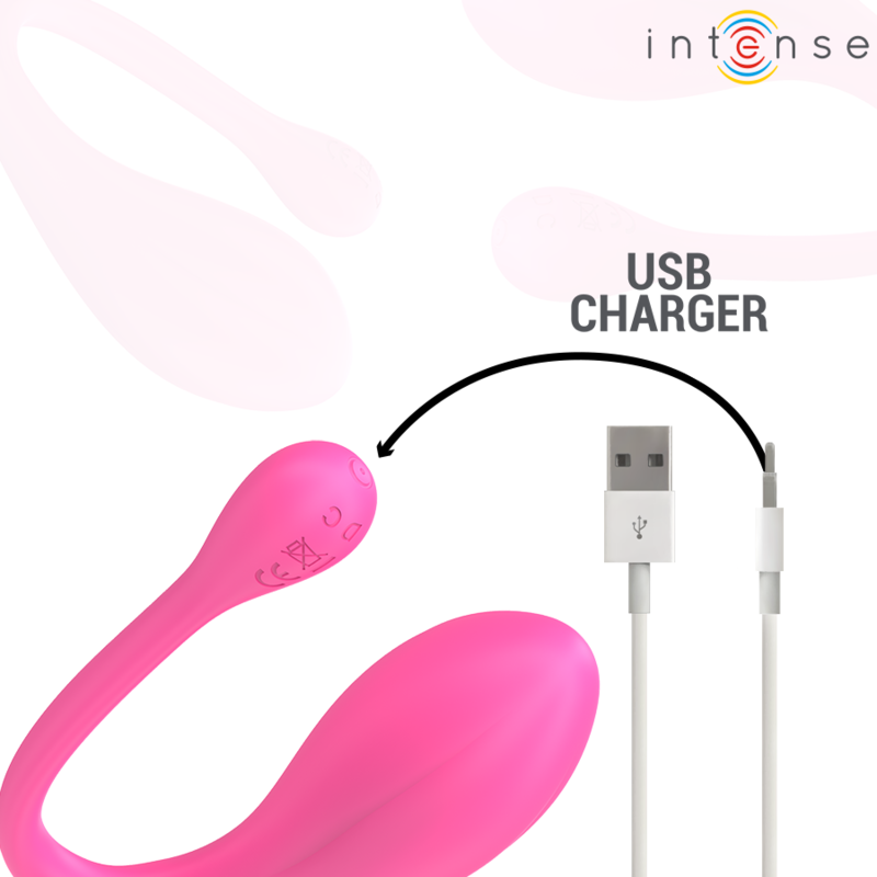 Janice – U Vibratore Doppia Stimolazione 10 Vibrazioni Rosa Telecomando