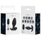 Joey – Plug Anale 10 Vibrazioni Nero Telecomando