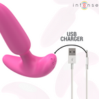 Ross – Plug Anale 10 Vibrazioni Rosa Telecomando