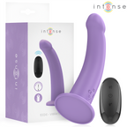 Vibratore Eddie 17,5 cm 10 Vibrazioni Viola Telecomando