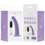Vibratore Eddie 17,5 cm 10 Vibrazioni Viola Telecomando