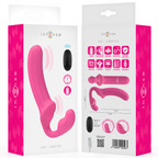 Amy – Doppio Vibratore 20 cm Rosa Telecomando