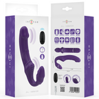Jill – Doppio Vibratore 20 cm Viola Telecomando