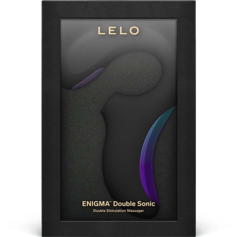 LELO Enigma Double Sonic – Stimolatore Punto G Nero