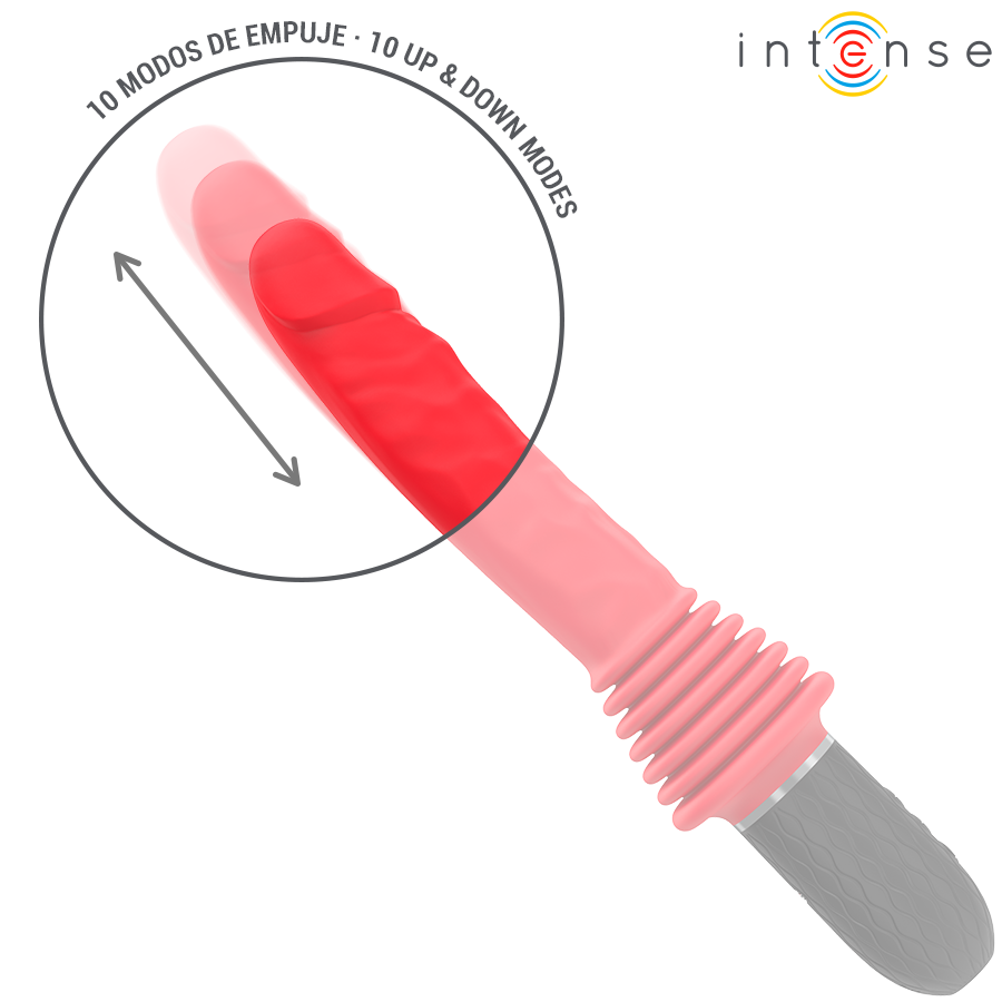 Cynthia – Vibratore a Spinta con Telecomando e Calore