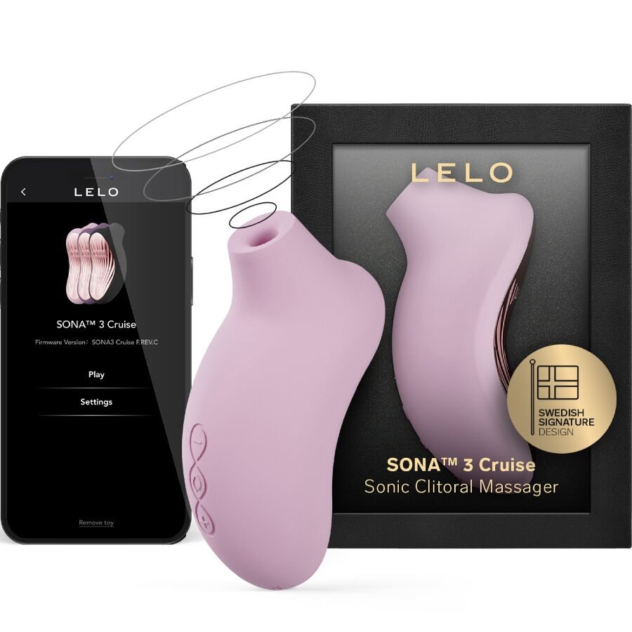 LELO SONA 3 Cruise – Stimolatore Sonico Rosa Chiaro