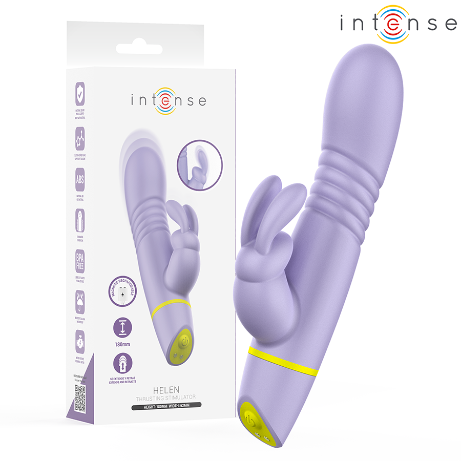 Stimolatore e Vibratore a Spinta Helen Rabbit