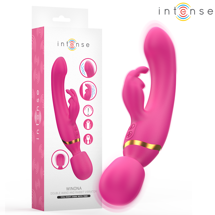 Winona – Doppio Vibratore Coniglio e Bacchetta