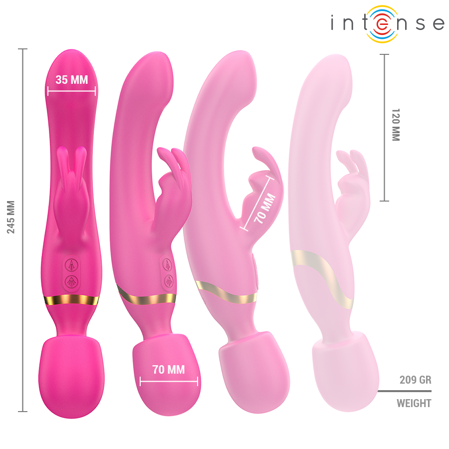 Winona – Doppio Vibratore Coniglio e Bacchetta