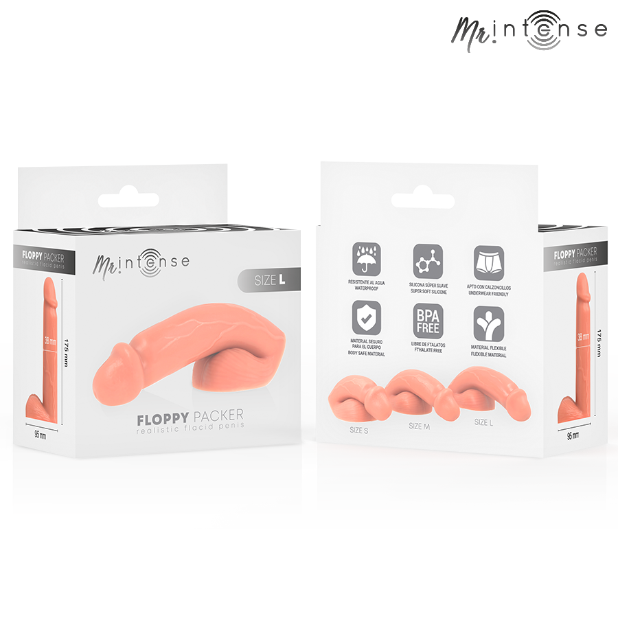 Floppy L – Packer Realistico in Silicone