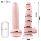 Dildo Neeson 27 cm Ø 5,6 cm