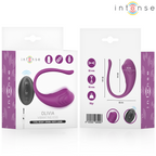 Olivia – Viola Uovo Vibrante con Telecomando